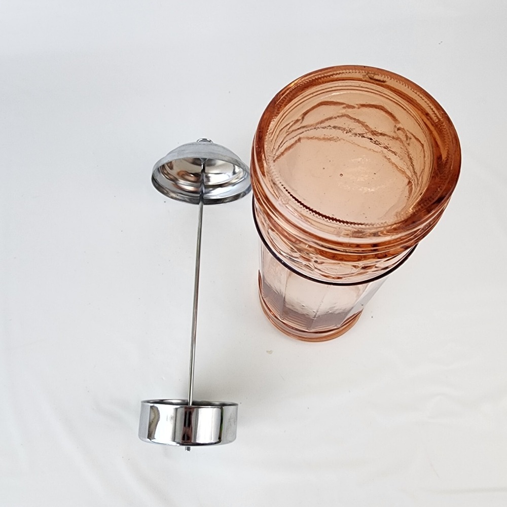 Pink‎ Depression Glass Straw Dispenser Straw Holder - Picture 4 of 7